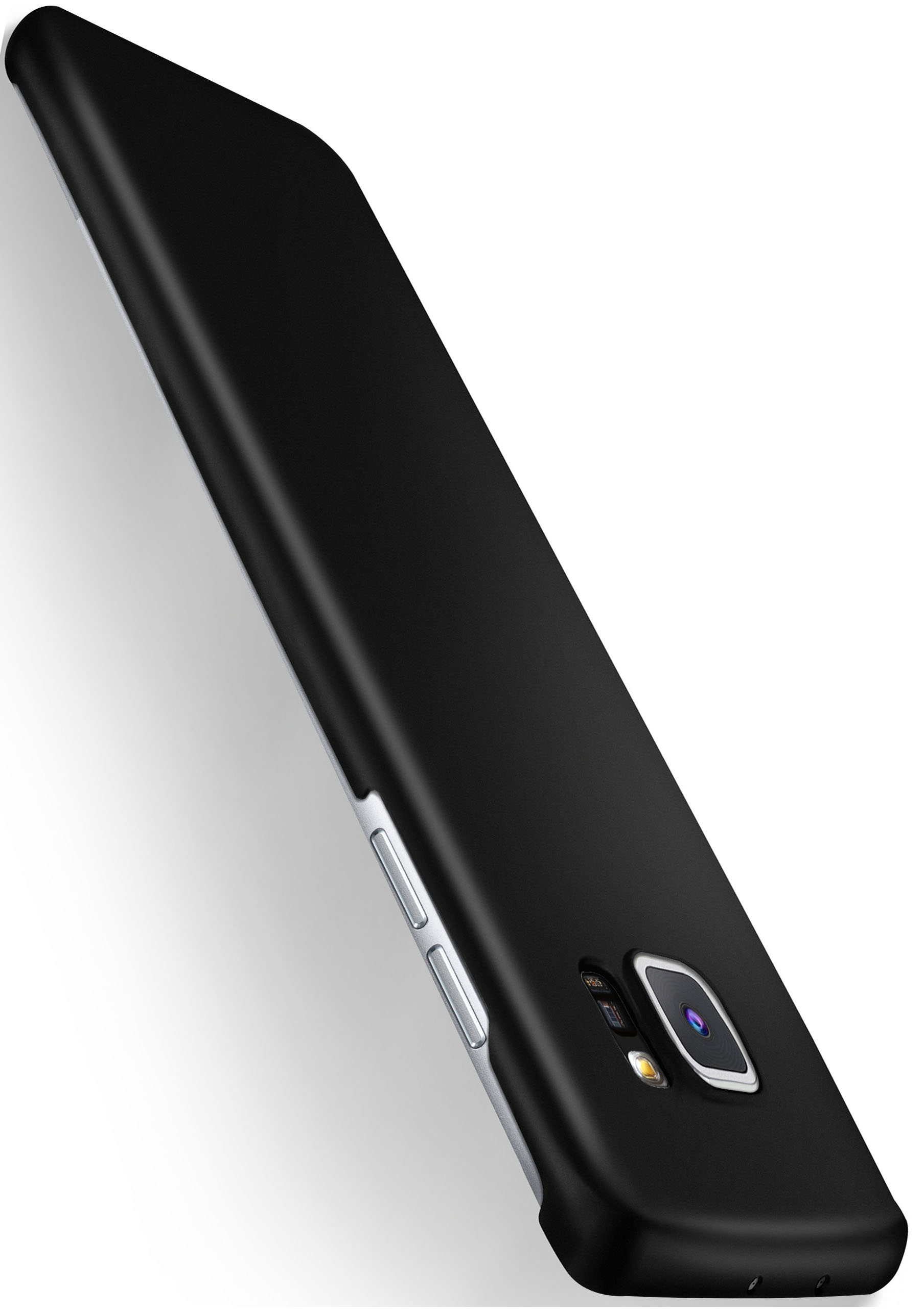 MOEX Alpha Case, Plus, Edge Samsung, Schwarz Galaxy S6 Backcover
