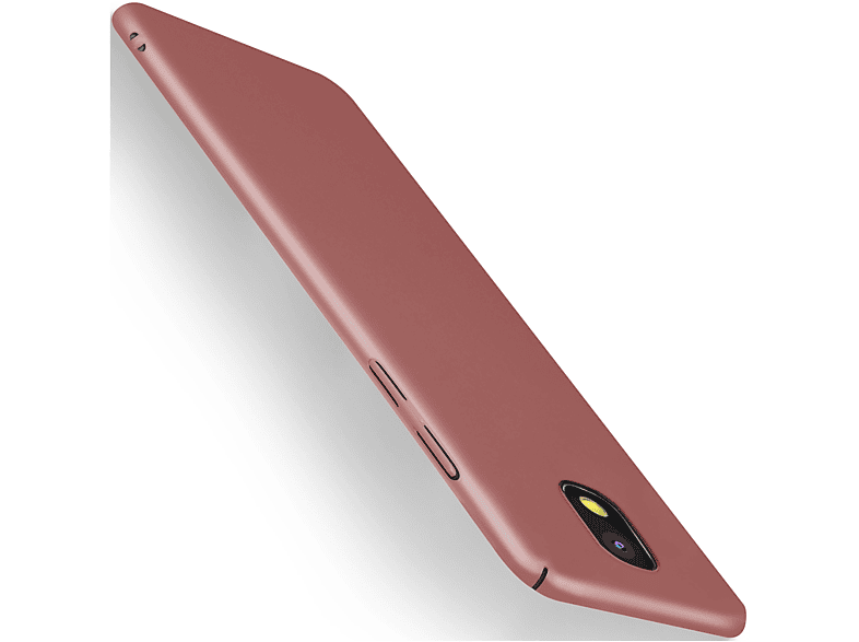 Case, Samsung, J5 (2017), Backcover, Gold MOEX Rose Galaxy Alpha