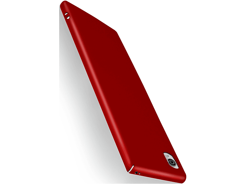 MOEX Alpha Case, Backcover, Sony, Xperia Z5, Rot