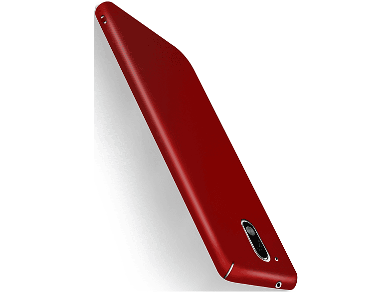 MOEX Alpha Case, Backcover, Lenovo, Moto G4 / G4 Plus, Rot | Backcover