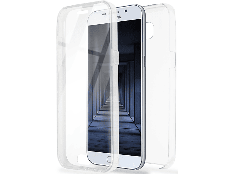 ONEFLOW Touch Case, Full Cover, Samsung, Galaxy A7 (2016), Ultra-Clear