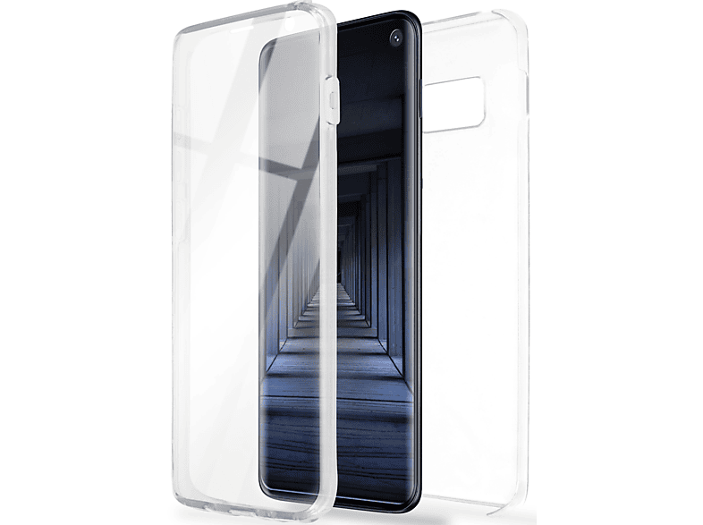 ONEFLOW Touch Case, Full Cover, Samsung, Galaxy S10, Ultra-Clear