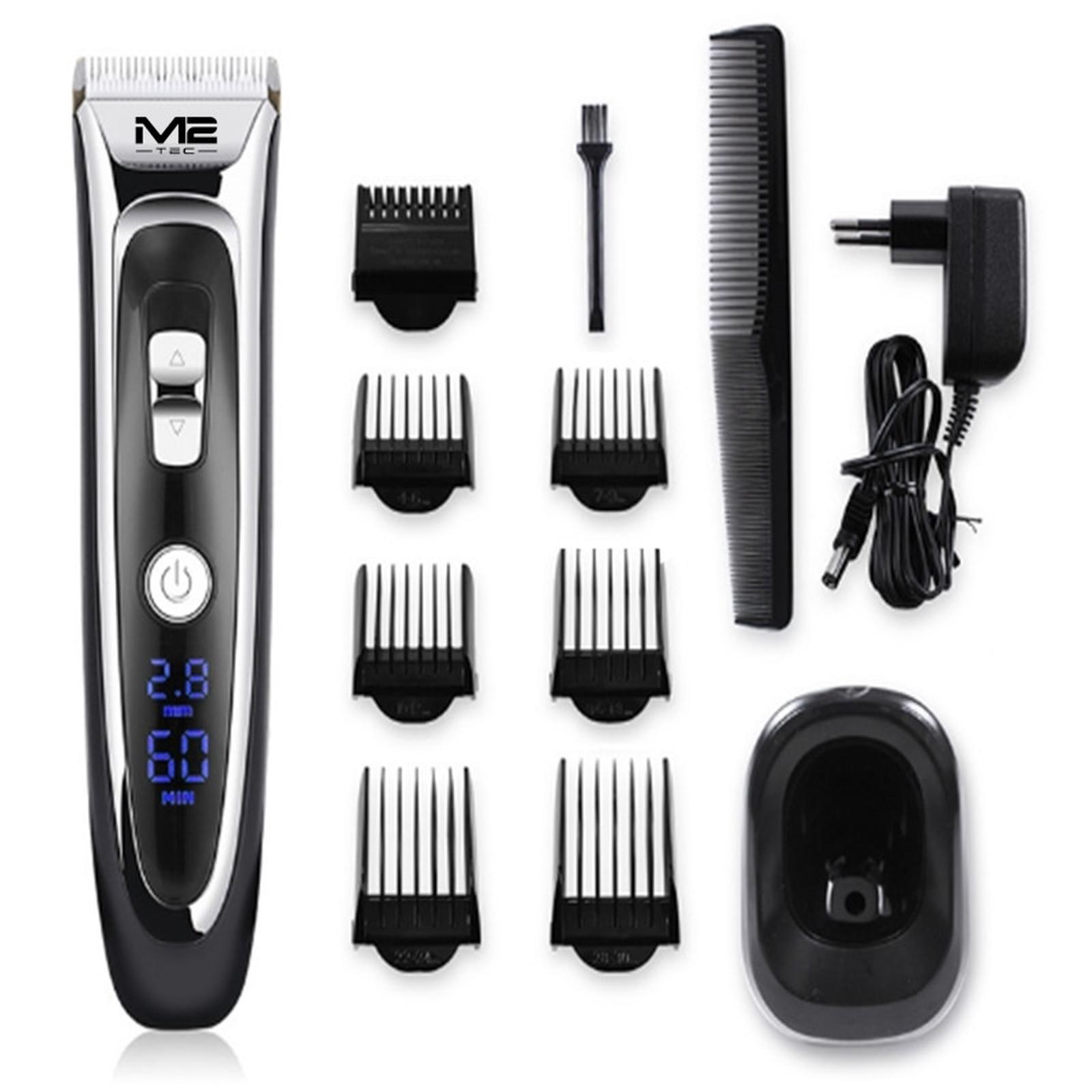 M2-TEC Haarschneider Haarschneidemaschine Schwarz