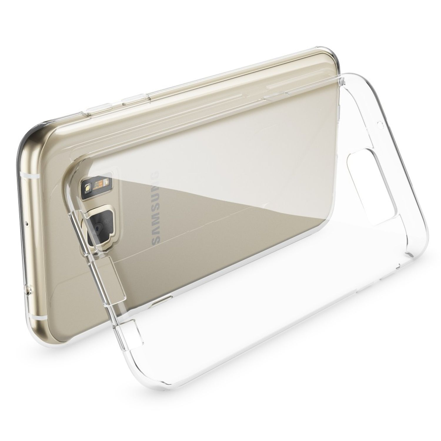 Silikon S7 Klar Galaxy NALIA Backcover, Hülle, Transparent Edge, Samsung, Transparente