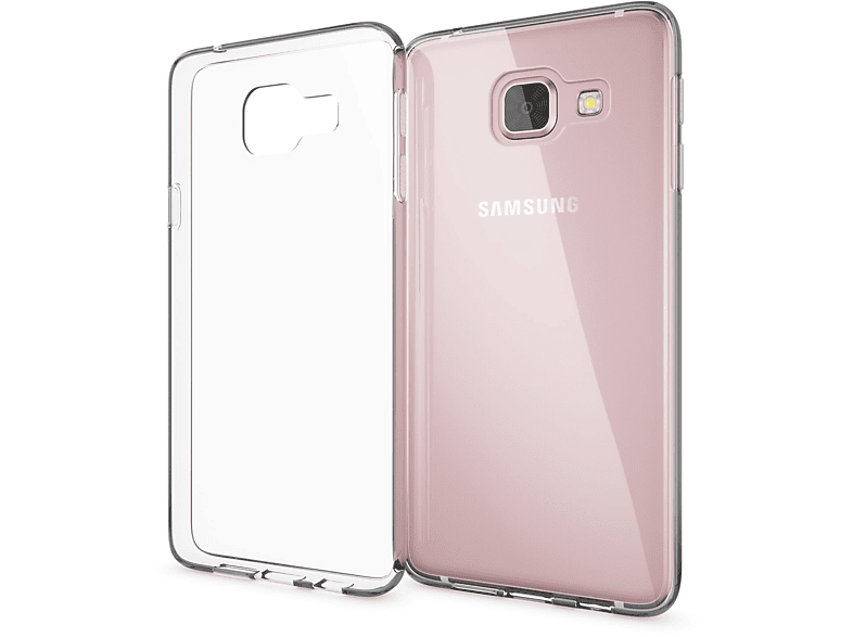 NALIA Klar Transparente (2017), Galaxy Hülle, Transparent Silikon Samsung, A3 Backcover