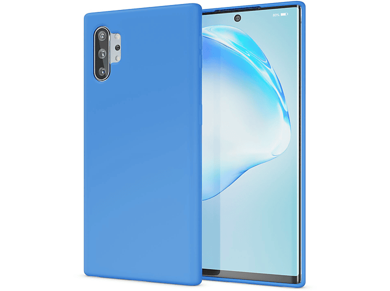 NALIA Neon Note Plus Blau Plus Silikon 5G, Note Samsung, Hülle, 10 Backcover, 10