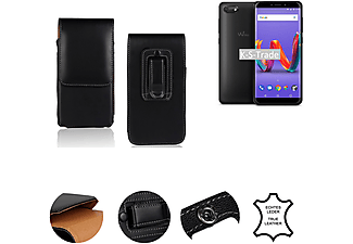 K-S-TRADE Holster Schutzhülle, Holster, Wiko, Harry 2, schwarz