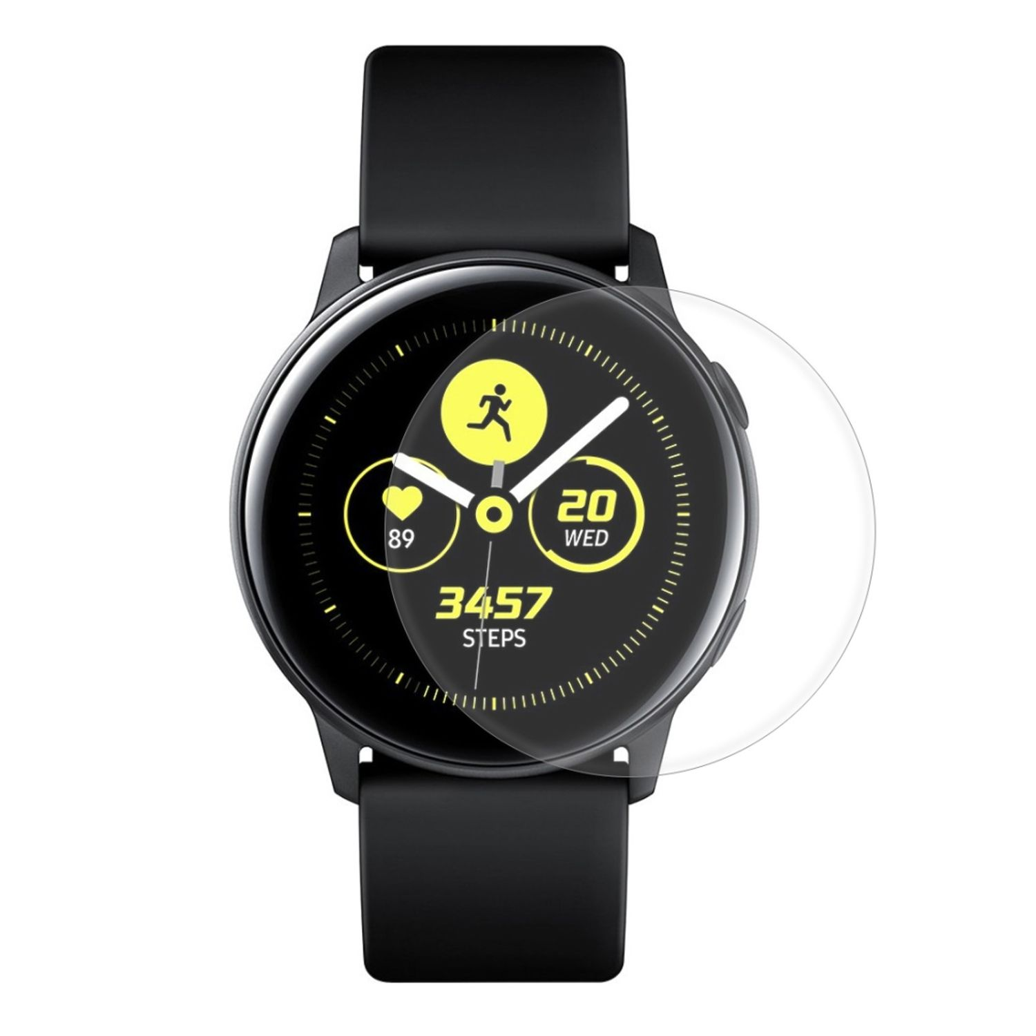 KÖNIG DESIGN Schutzfolie(für 2er Pack Samsung Displayschutz Watch Galaxy Active)