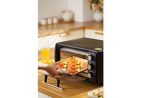 STEINBORG SB-3005 13L Mini Backofen | Ober- / Unterhitze | Temperaturregler  65-230°C | SATURN | Minibacköfen