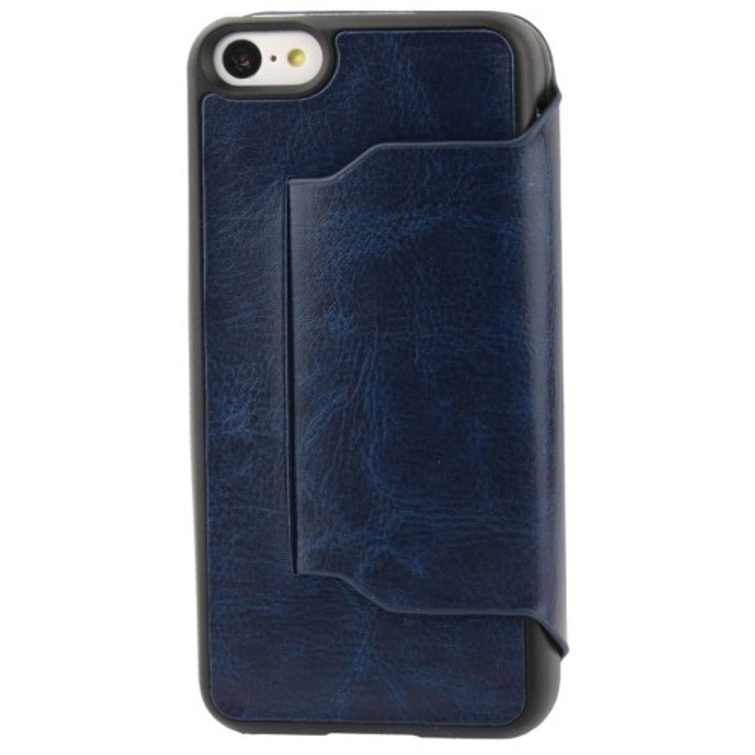 5c, KÖNIG DESIGN Blau iPhone Backcover, Handyhülle, Apple,