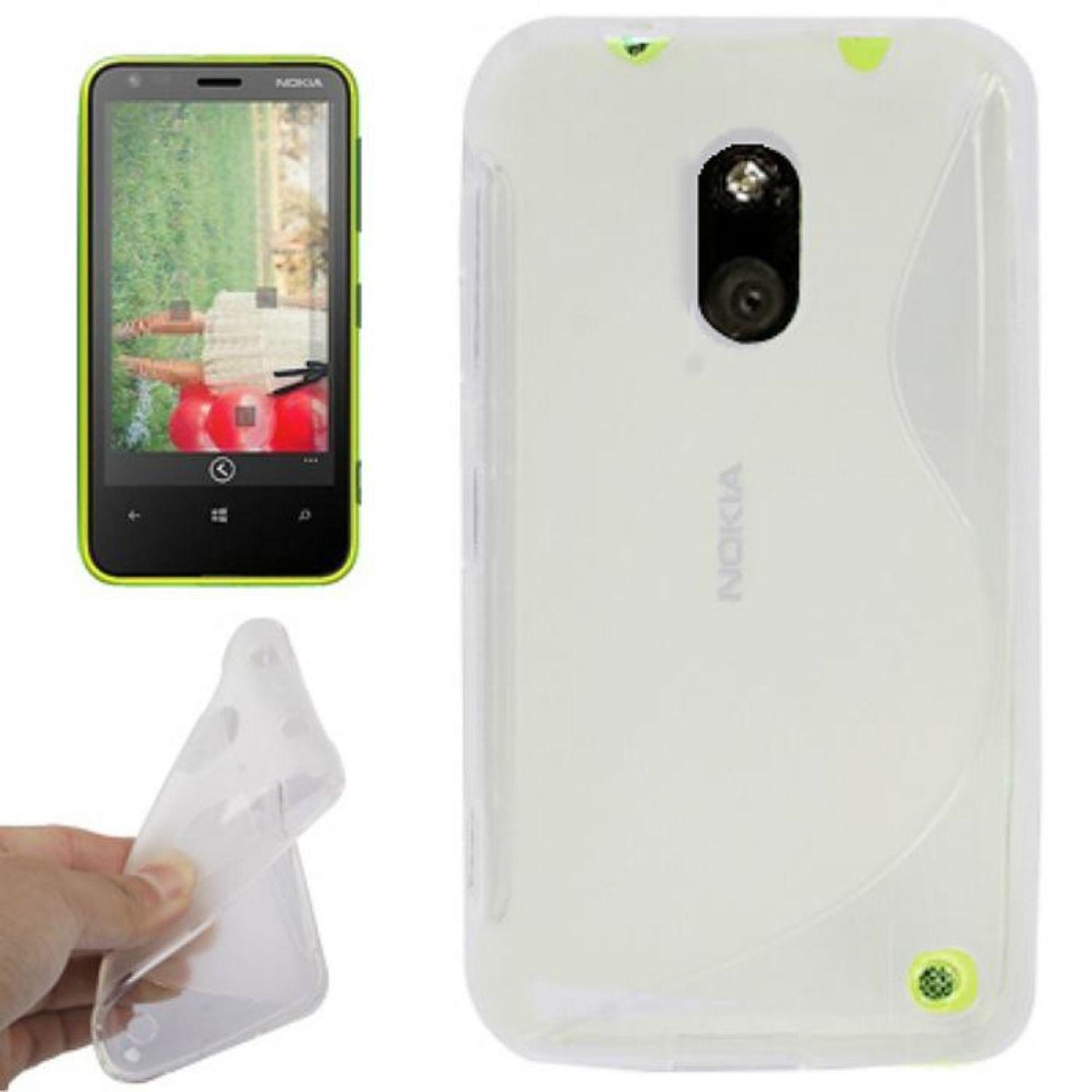 KÖNIG DESIGN 620, Transparent Handyhülle, Lumia Backcover, Nokia