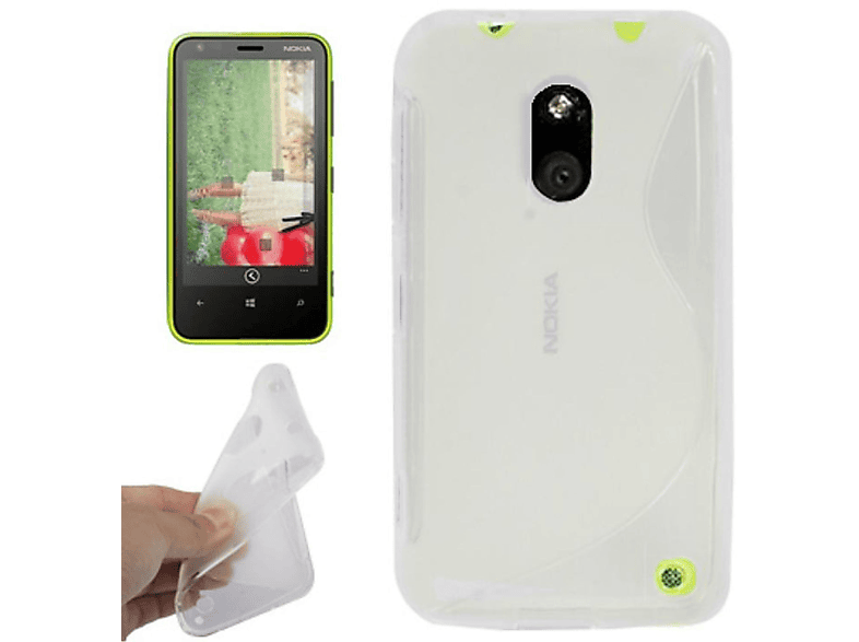 KÖNIG DESIGN Handyhülle, Backcover, Transparent Lumia Nokia, 620