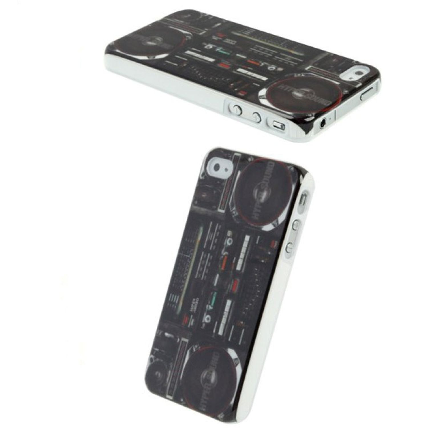 KÖNIG DESIGN Handyhülle, Apple, / iPhone Backcover, 4 Mehrfarbig 4s