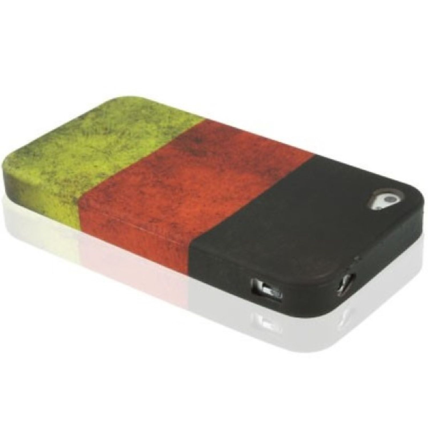 Handyhülle mit deutschem Flaggen-Design.
