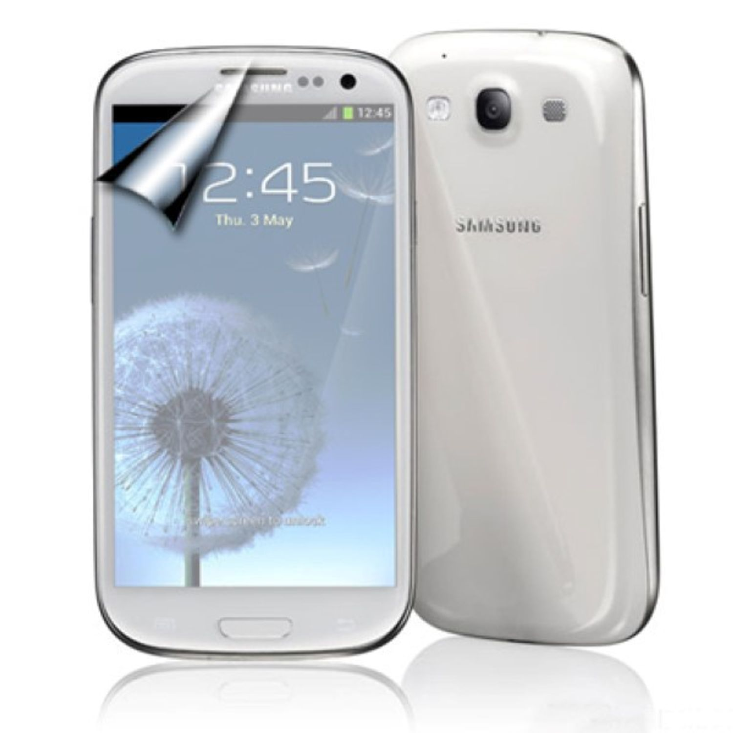 Samsung, Transparent Schutzhülle, S3 Backcover, Galaxy KÖNIG S3 DESIGN / NEO,