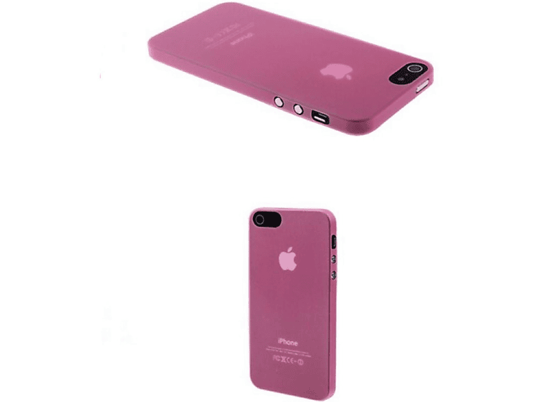 KÖNIG DESIGN Handyhülle, Backcover, Apple, iPhone 5 / 5s / SE, Rosa