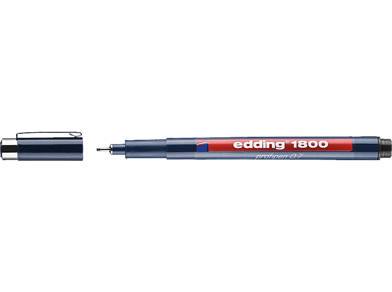 Edding profipen Fineliner 1800 - 0,3mm Zwart | Be Creative Shop