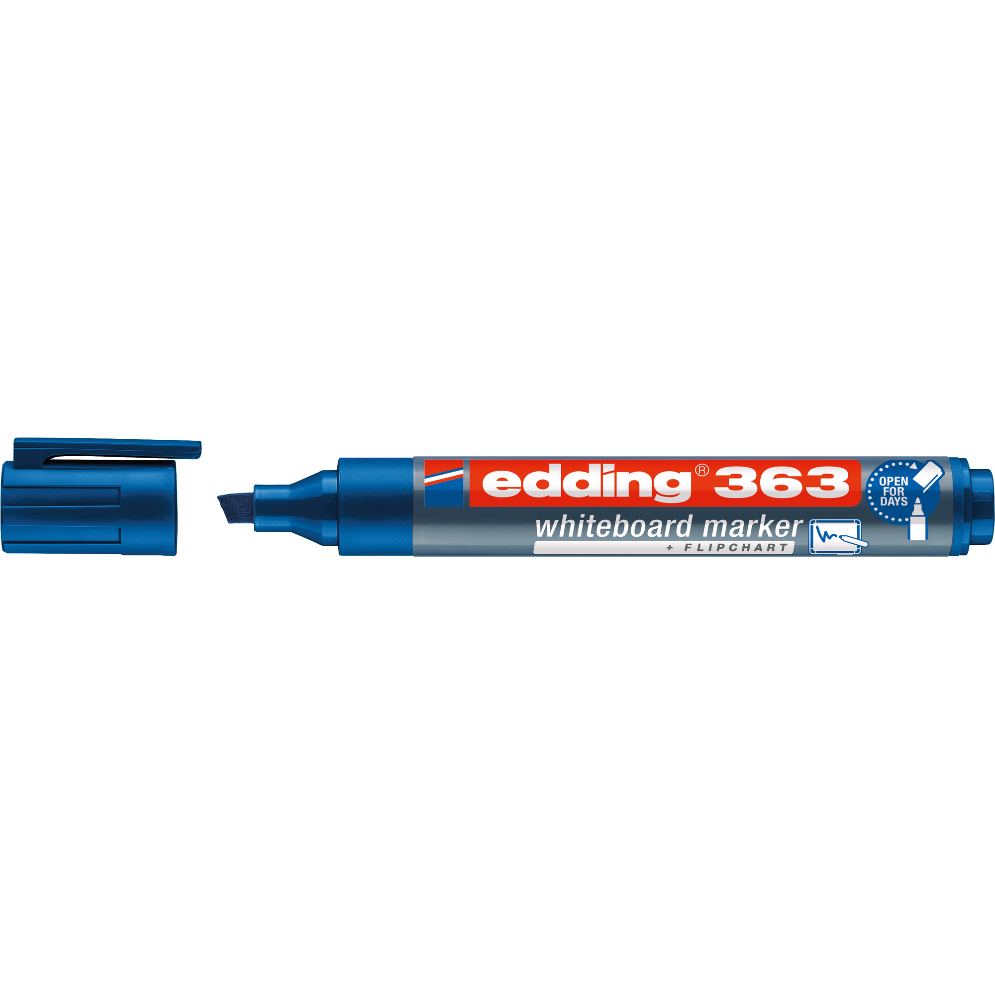 EDDING Whiteboardmarker 363 1-5mm blau Keilspitze Whiteboardmarker