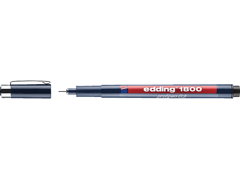 EDDING Feinschreiber 1800 profipen 0,35mm Fineliner, schwarz | Stifte & Schreibgeräte