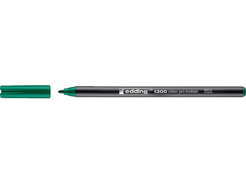 EDDING Faserschreiber 1300 colourpen grün Fasermaler, 2mm