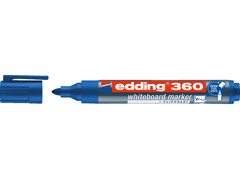 EDDING Boardmarker 360 1,5-3mm blau Rundspitze nachfüllbar Whiteboardmarker