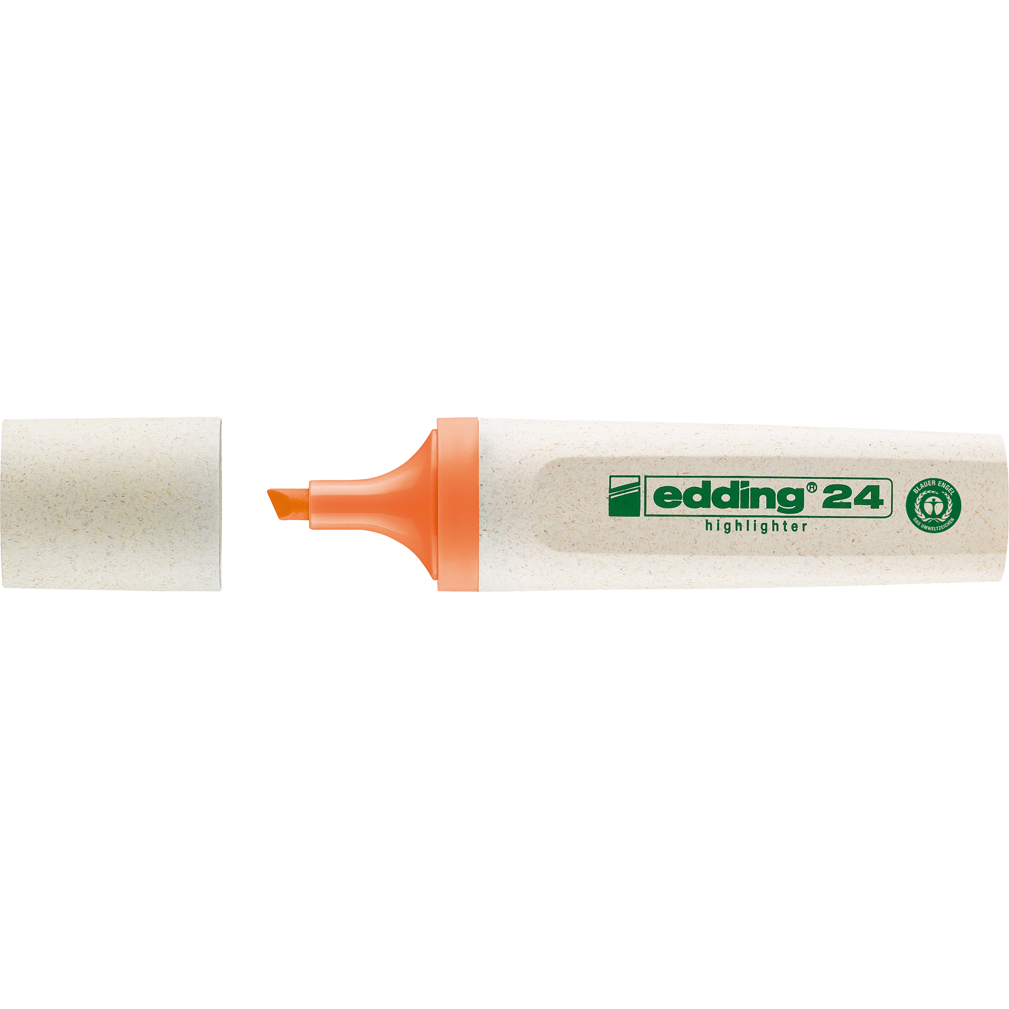 EDDING 24 Textmarker, orange Textmarker EcoLine 2-5mm Highlighter