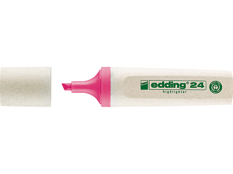 Textmarker, EDDING 24 2-5mm EcoLine Highlighter Textmarker rosa