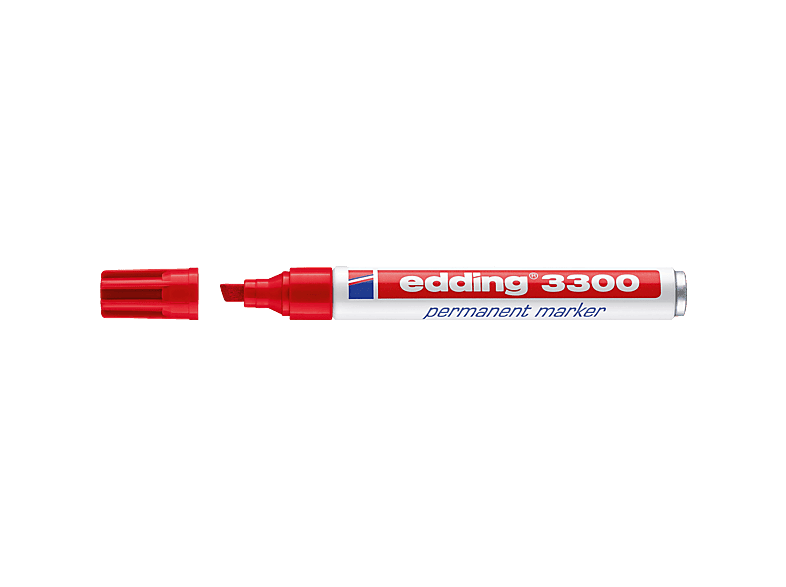Edding 3300 Permanentmarker Pink – 10 Stifte, Keilspitze 1-5 Mm, Wasserfest & Wischfest