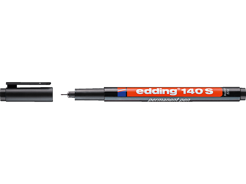 permanent 140 S Folienstift, 0,3mm EDDING Folienschreiber schwarz