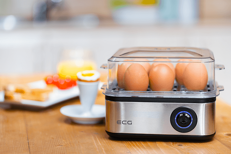 ECG Eierkocher UV 5080 | Eier: Spiegeleier 500 Eier 8) EIERKOCHER(Anzahl oder Kapazität: 8 | W Leistung | 4 Maximale