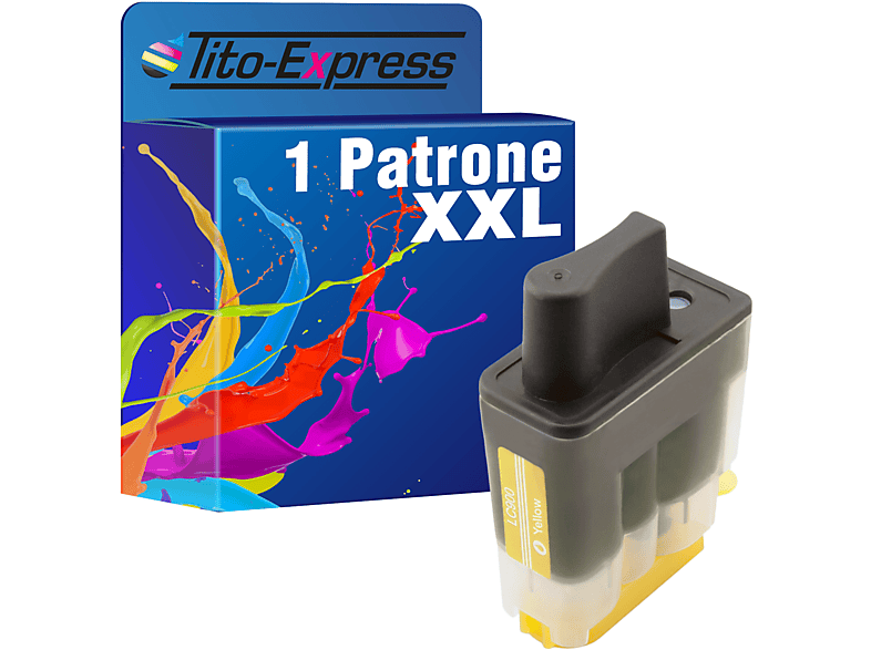 TITO-EXPRESS PLATINUMSERIE 1 Brother yellow (LC900) Patrone LC-900 ersetzt