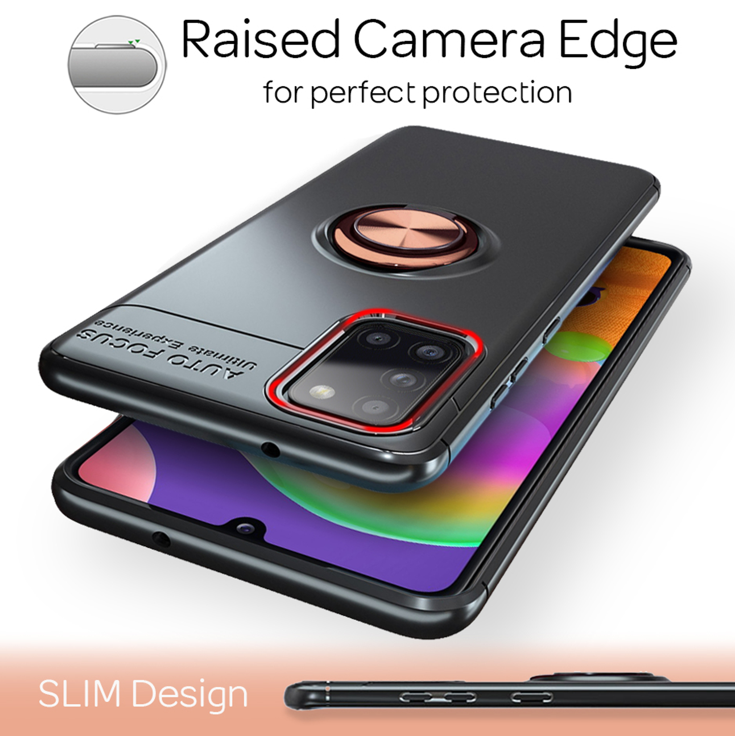 verfügbar Matte Samsung, Silikon Ring Galaxy A31, Hülle, Nicht NALIA Backcover,