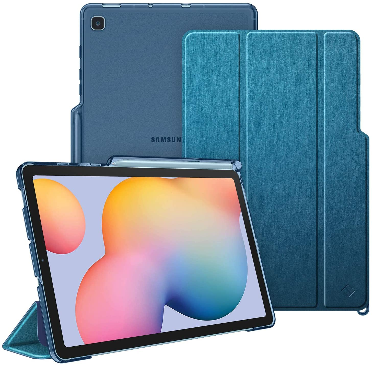 FINTIE Hülle, Bookcover, Samsung, S6 Zoll blaugrün (P610/ Satinoptik Tab Samsung 10,4 2020 Galaxy Lite P615)