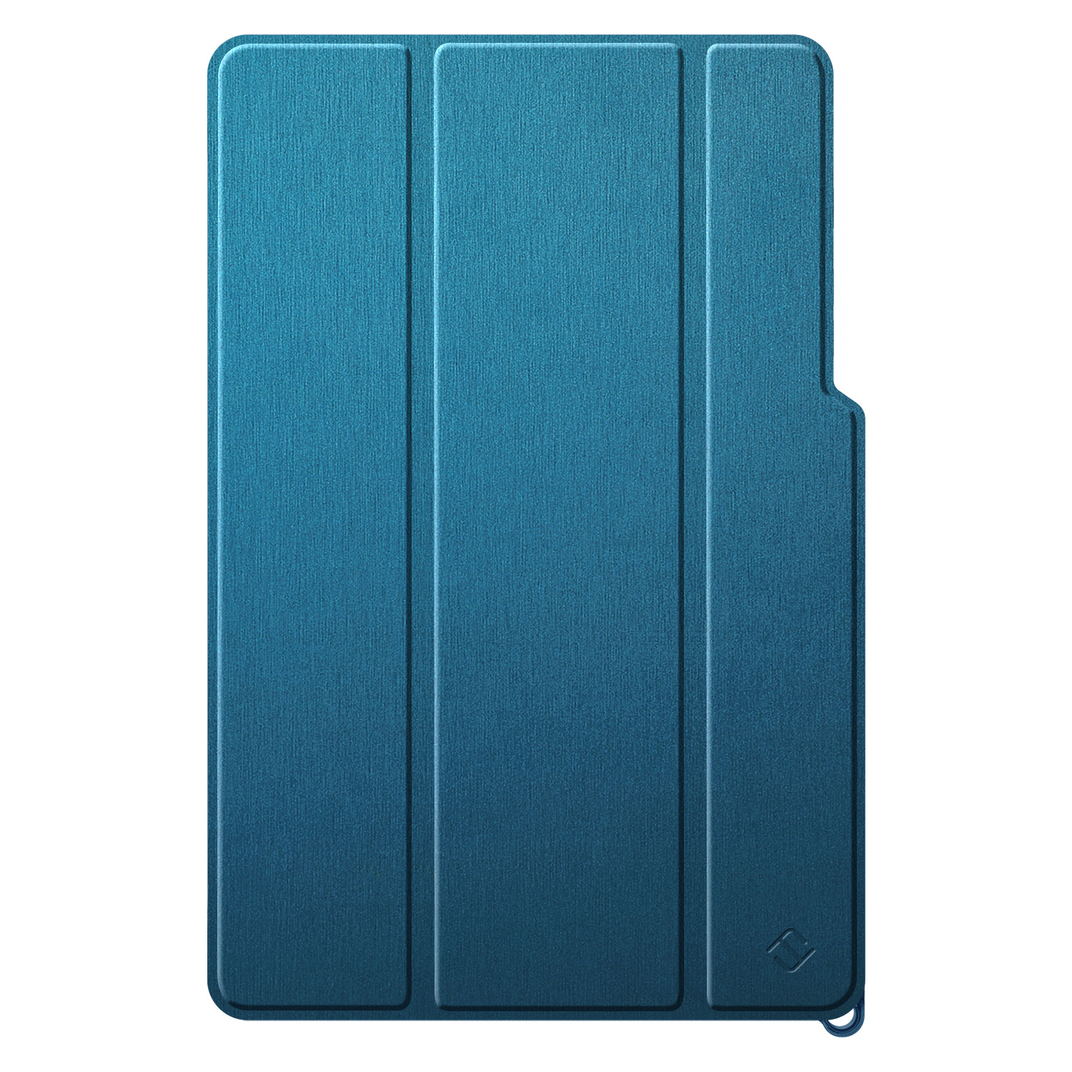 2020 Samsung, Hülle, (P610/ Zoll P615), Bookcover, S6 Lite Galaxy 10,4 Tab FINTIE Satinoptik Samsung blaugrün