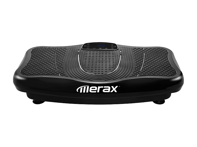MERAX Vibrationsplatte Heimtrainer Schwarz SATURN