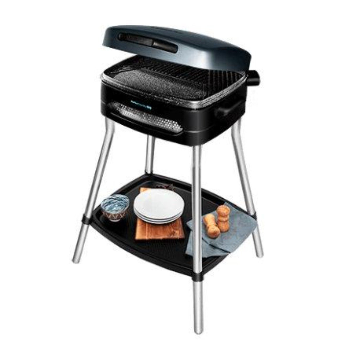 Barbacoa eléctrica - PerfectCountry BBQ CECOTEC, Black