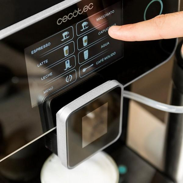 8000 Touch Power Matic-ccino Schwarz CECOTEC Kaffeemaschine