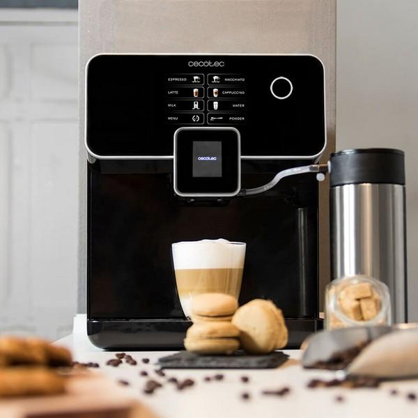 Kaffeemaschine 8000 Power CECOTEC Touch Matic-ccino Schwarz