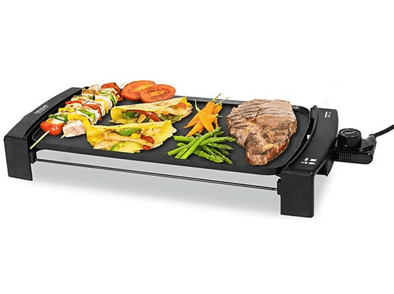 CECOTEC Rock & Water 2500 Grillplatte, Schwarz (2150 Watt)