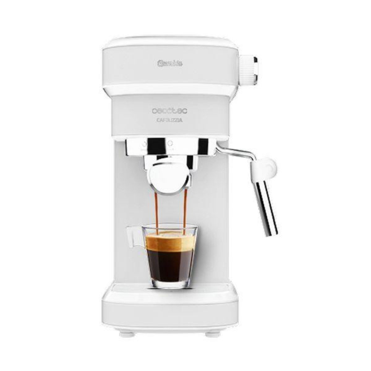 Cafetera express - Cafelizzia 790 CECOTEC, 1350 W, 1,2 l, Blanco