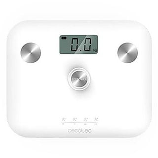 Báscula de baño - CECOTEC Surface Precision EcoPower 10100 Full Healthy White, 180 kg, White