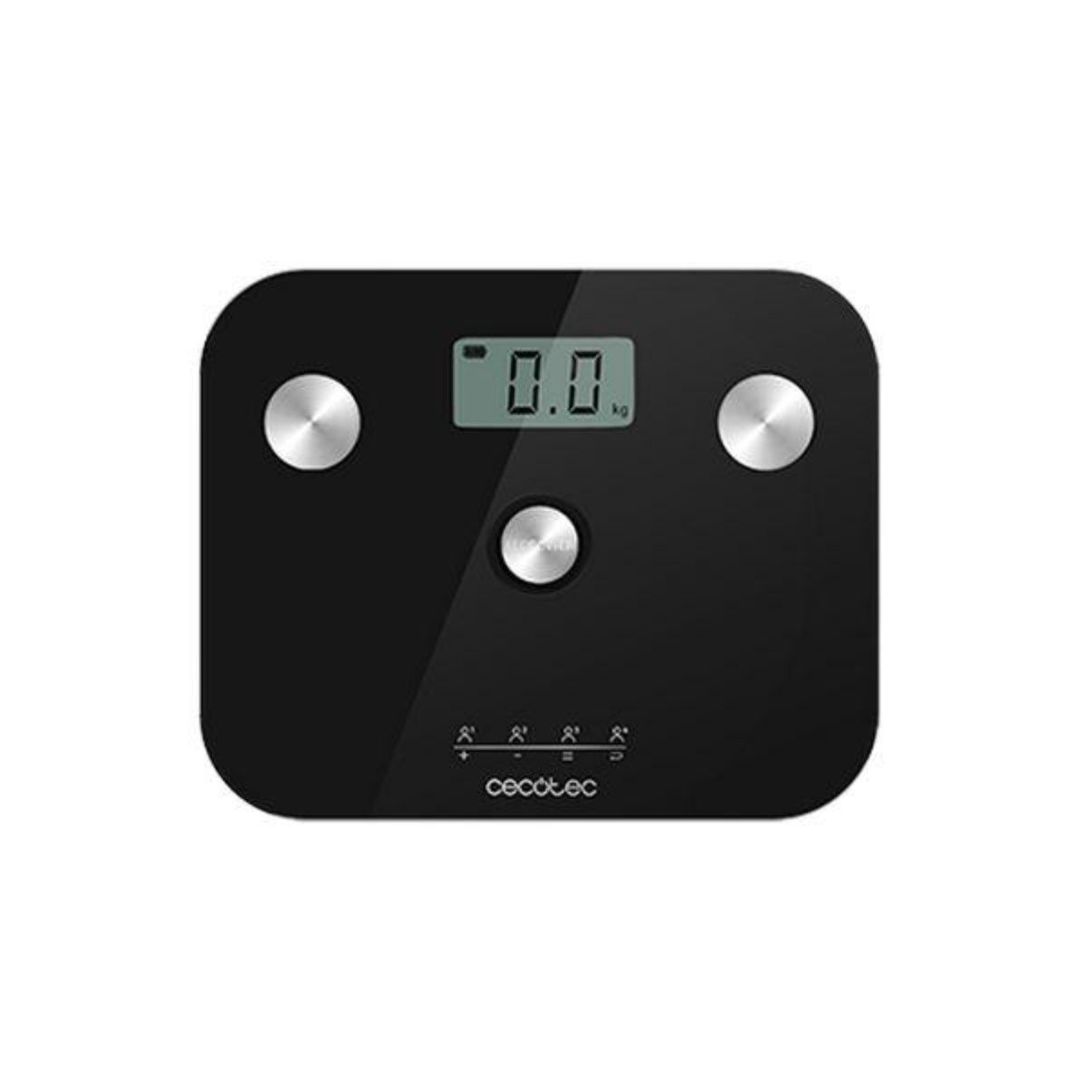 Báscula de baño - Surface Precision EcoPower 10100 Full Healthy Black CECOTEC, Black