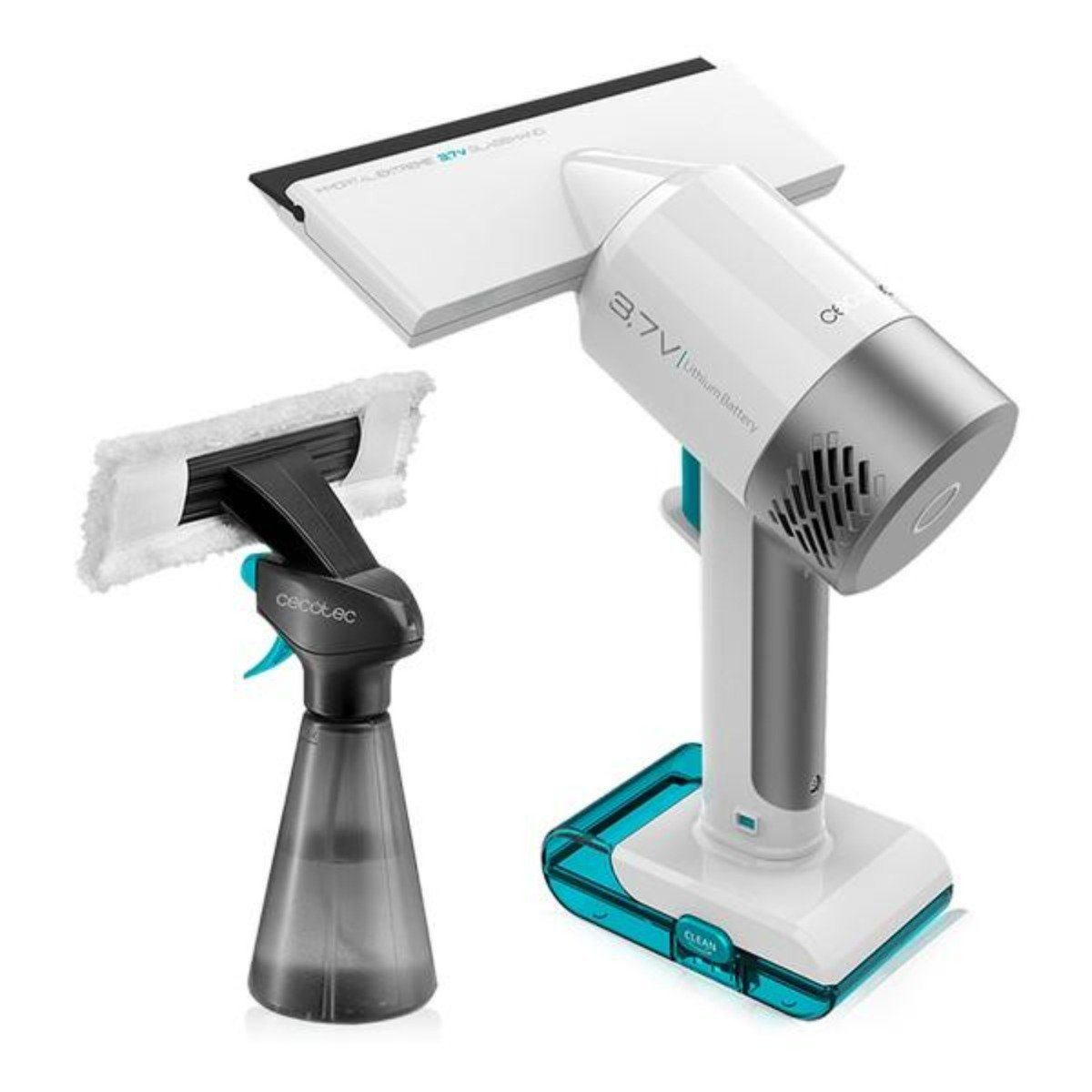 Robot limpiacristales - Conga Immortal Extreme 3,7 V Glass Hand CECOTEC, 120 min, 10,8 W, Blanco