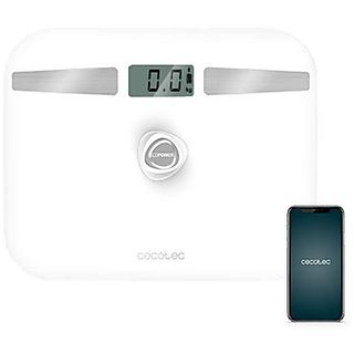 Báscula de baño - CECOTEC Surface Precision EcoPower 10200 Smart Healthy White, 180 kg, White