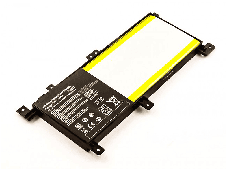 MOBILOTEC Akku kompatibel mit Asus X556U Li-Pol Akku, Li-Pol, 7.6 Volt, 5000 mAh