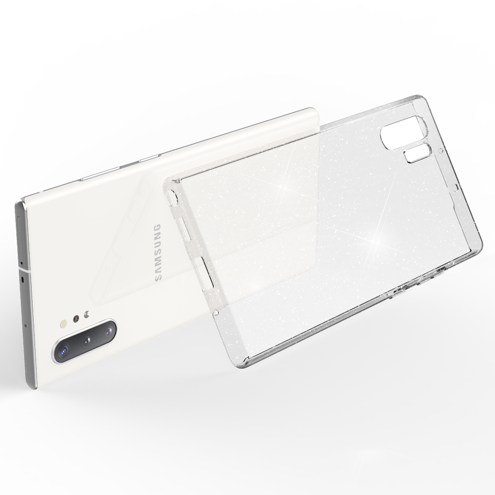 Klare Hülle, 10 Transparent Backcover, Samsung, Plus, Note NALIA Silikon Glitzer Galaxy