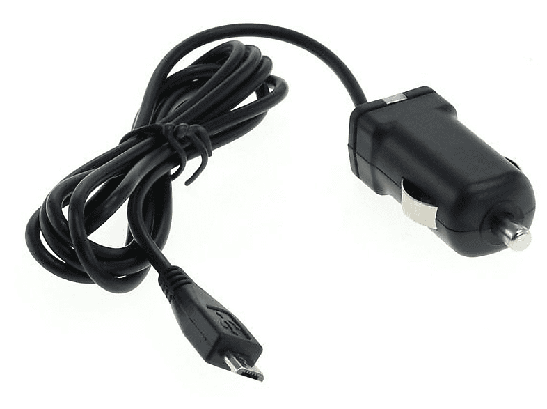 MOBILOTEC KFZ Ladekabel kompatibel mit Panasonic Lumix DMC-TZ81 Netzteil/Ladegerät Panasonic, 5 Volt, schwarz