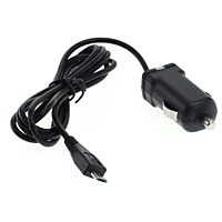 MOBILOTEC KFZ Ladekabel kompatibel mit TomTom (Micro-USB) Netzteil/Ladegerät TomTom, 5 Volt, Schwarz