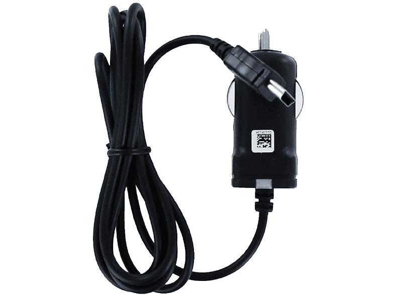 MOBILOTEC Ladekabel kompatibel mit Garmin nüvi 2597LMT Netzteil/Ladegerät Garmin, 5 Volt, schwarz