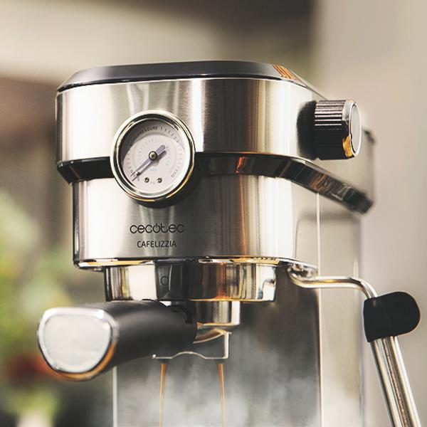 Kaffeemaschine CECOTEC Pro Steel Grau 790 Cafelizzia